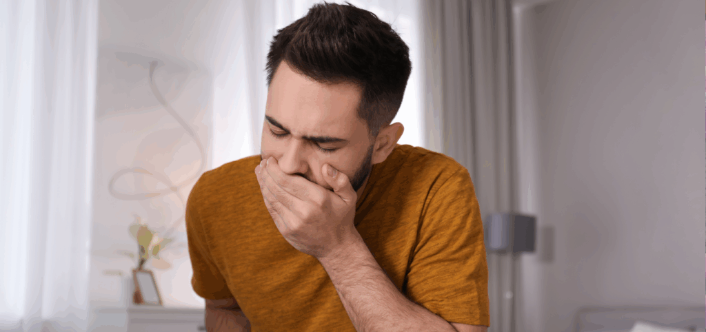 Misselijk door stress